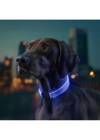 Нашийник для собак з підсвічуванням WAUDOG LED Collar (362571972)