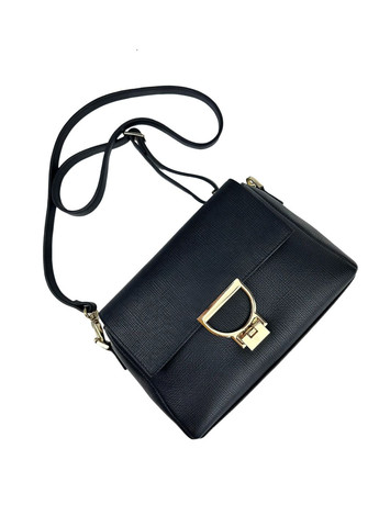 Жіноча сумка кросбоді через плече з великим замком з натуральної шкіри RoyalBag CH-027 (331532816)