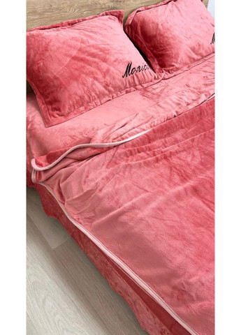 Велюровое постельное белье Моника двуспальное 180х200 Koloco (367729581)