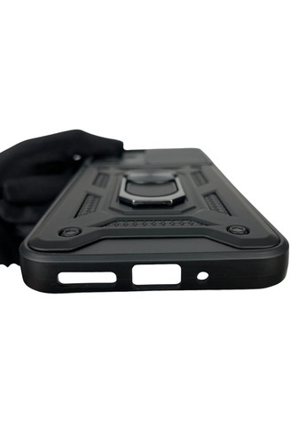 Чехол для Galaxy A54 5G SM-A546E бронированный с кольцом со шторкой на самсунг а54 5г чёрный rg1 Samsung (366022107)