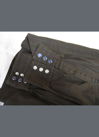 Коричневая кэжуал рубашка No Brand