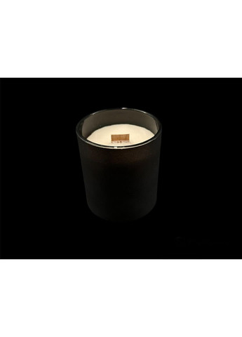 Аромасвічка з дерев'яним ґнітом. Льодовий ванільний ліс. HM furnitura (365248628)