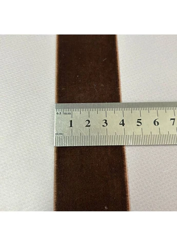 Бархатная лента декоративная 3,8 см 20 м - №8135 Plus-plus (354797150)