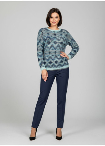 Блакитний демісезонний жіночий демісезонний светр трава синій Forza Viva