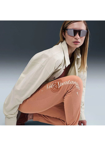 Штани жіночі Club Flc Gx Peach Nike (364839276)
