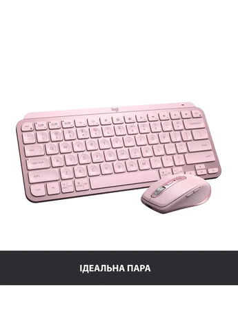 Клавіатура (920-010500) Logitech MX Keys Mini Wireless Illuminated UA Rose (268144258)