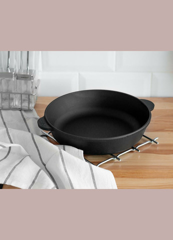 Сковорода чавунна Жаровня 260 х 60 мм Brizoll (330031293)