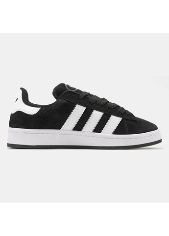 КРОСІВКИ ЖІНОЧІ ADIDAS CAMPUS 00S BLACK WHITE V2 АДІДАС КАМПУС No Brand чорні демісезони (367167586)