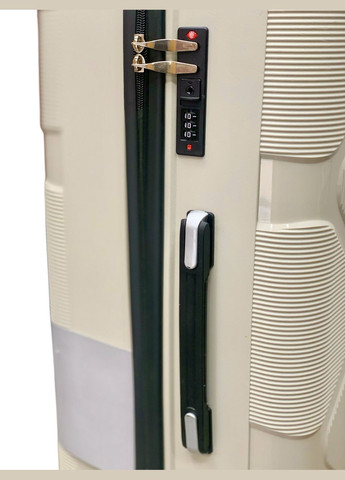 Чемодан Турция (L) Полипропилен На 4-х Двойных Колесах 120л PP005-L Светло Gedox (335032923)