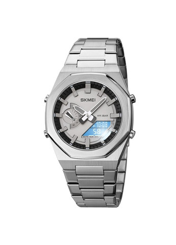 1816SIWT Silver-White кварцевый сasual, классический Skmei (323079849)