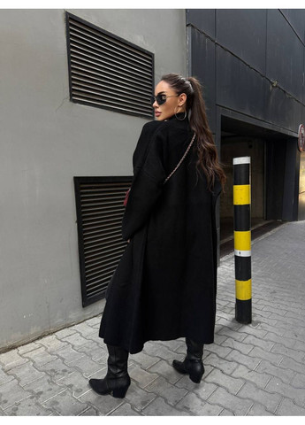 Черный демисезонный кардиган No Brand