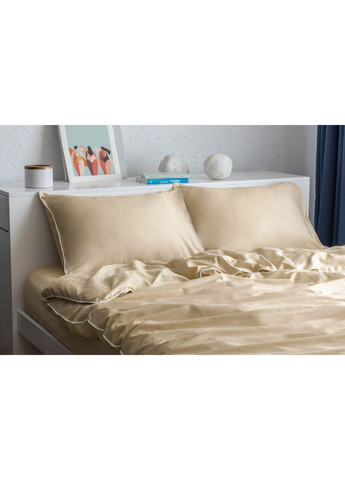 Комплект односпального постельного белья с кантом HYGG (368830788)