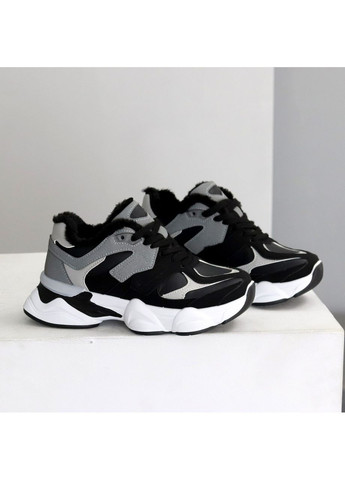 Зимові кросівки No Brand чорні зими (369920770)