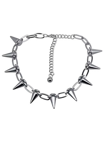 Чокер цепочка на шею "Шипы" (Браслет, 3 в 1) Унисекс No Brand (320777085)
