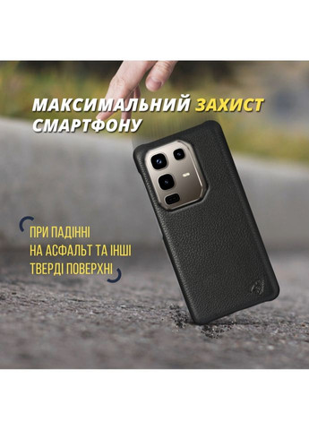 Кожаная накладка Cover для Infinix Note 50 Pro 4G (79719) Stenk (362376365)