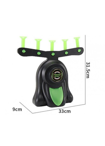 Інтерактивна повітряна гратир Hover Shot Target Game Encora, з бластерами, регульованою висотою кульок та USBживленням No Brand - (365263612)