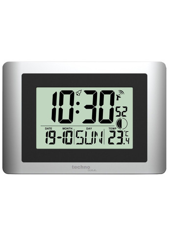 Часы настенные WS8028 Silver/Black (WS8028) Technoline (301221485)