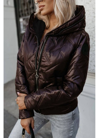 Коричнева куртка No Brand