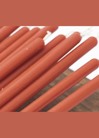 Свічка воскова Червона No Brand (372659225)