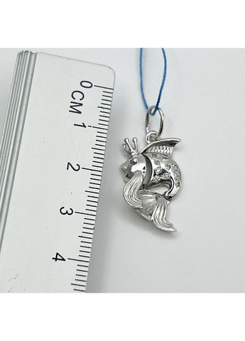 Кулон серебряный "Золотая рыбка" 2 г No Brand (369736724)