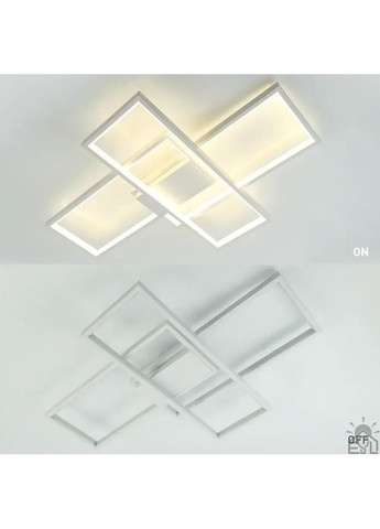 Смарт люстра керована світлодіодна SVEN 3S 85 Вт 690x470x80 мм Біла ESLLSE (365650666)