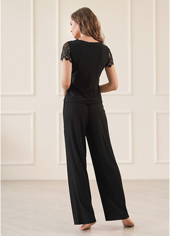 Черная 3200 adeline брюки домашние женские Komilfo