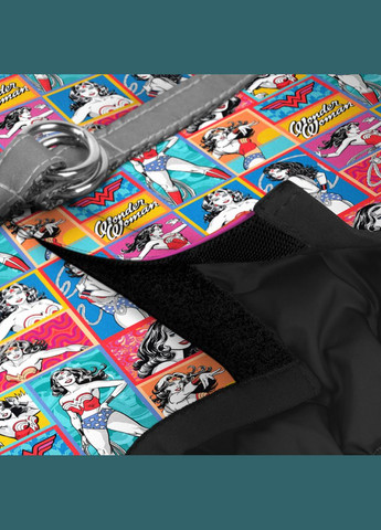 Шлей для собак мягкая Clothes "Дивушка комикс" XS2, В 28-31 см С 20-22 см WAUDOG (279563790)