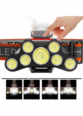 Налобный фонарь перезаряжаемый 7 LED F-T26 MJX (297707792)