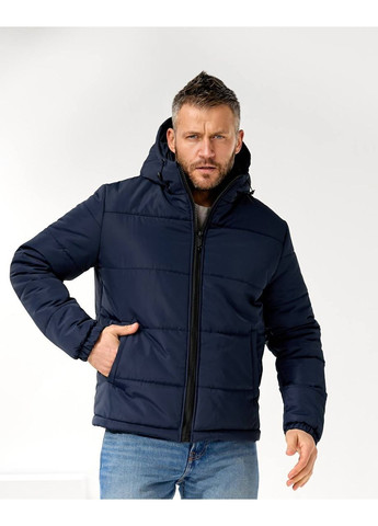 Темно-синяя зимняя мужская зимняя куртка FINO Mode