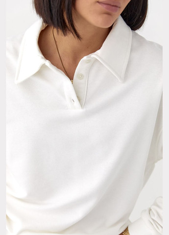 Костюм с шортами и свитшотом-поло Lurex Костюм-двойка (334016711)