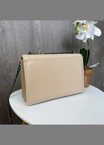 Якісна жіноча міні сумочка на ланцюжку YSL 160, Бежевий No Brand (334730752)