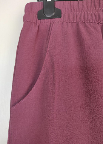 Розовые повседневный, кэжуал летние укороченные, прямые, кюлоты брюки Esmara