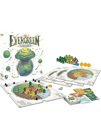 Настільна гра Evergreen: Зелена Планета (Evergreen) (укр) ( ) Games7Days EVG001UA (370762460)