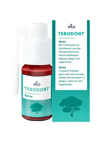 Спрей для полости рта DR. WILD и CO. AG TEBODONT с маслом чайного дерева 25 мл (11.3491) Dr.Wild (358884171)
