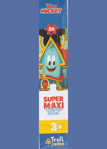 Пазли + розмальовка Super Maxi "Веселий будиночок" / "Дісней: "Міккі-Маус" (24 ел.) 41012 ( ) Trefl (328944866)