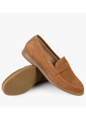 ModaMilano Туфли лоферы женские бренда 8200688_(1) оранжевый з натуральная замша, украина — демисезон (325221885)