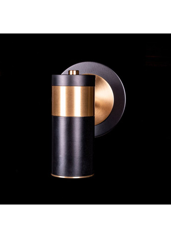 Бра в стиле лофт на одну лампочку DT139/1W/Black+Golden No Brand (354229710)