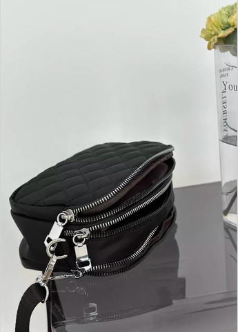 Жіноча сумка крос-боді 10142 чорна No Brand (285817982)