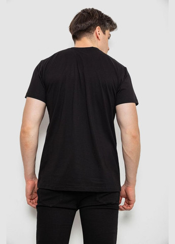 Чорна футболка чоловіча базова Andi 244R20603