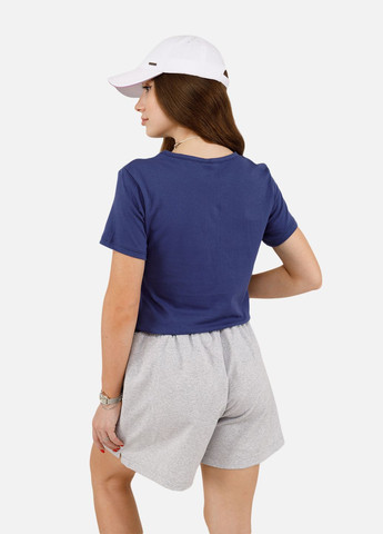 Жіноча футболка з коротким рукавом колір синій CB-00252398 OTTODIX - (319059234)