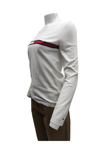 ЖІночий светр,однотонний, березового кольору розмір S Tommy Hilfiger slim fit (370442600)