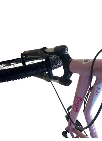 RB24-37 ДИТЯЧИЙ ВЕЛОСИПЕД JUNIOR 24 ДЮЙМА 7-17 STUDENT BIKE РОЖЕВИЙ Royal Baby (329895328)