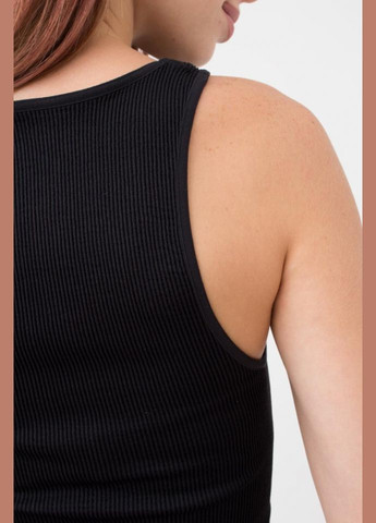 Топ жіночій безшовний на широких бретелях в рубчик Giulia HALTER TOP RIB (296470295)
