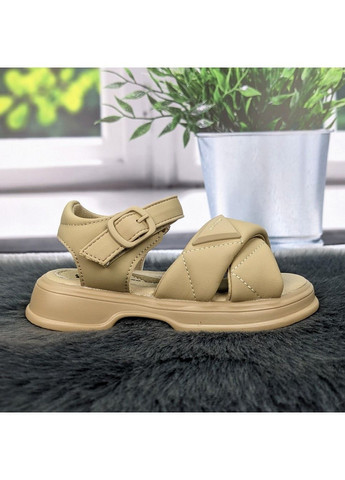 Кофейные босоножки сандалии детские для девочки Jong Golf