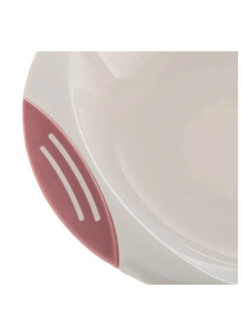 Тарелка детская на присоске, розово (A0525) Lionelo на присосці, рожевий-сірий (366068511)