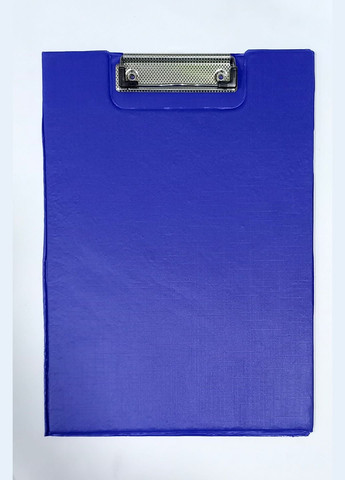Клипборд ПВХ 0321, планшет книга А4/А3 с зажимом, бумвенил, в пакете (8058778152454) Синий No Brand (292849179)