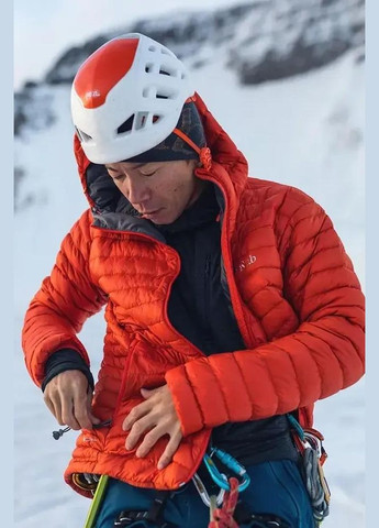 Чоловічий легкий пуховик Microlight Alpine Jacket, Black/Graphene, Rab (334673384)