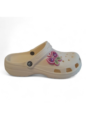 Крокси дитячі розмір (19,5см.) бежевого кольору Luck Line (319152489)