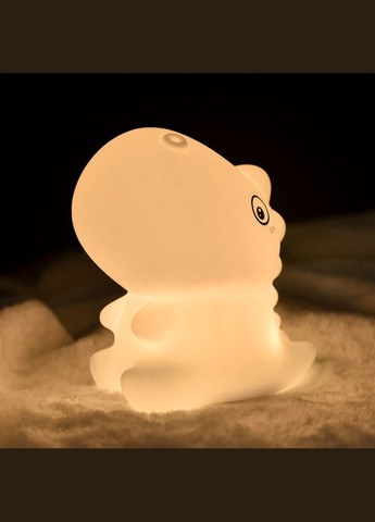 Нічник акумуляторний силіконовий Дракоша світлодіодний сенсорний LJC-140 Losso (327041468)