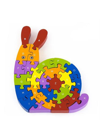 Пазл (55252) Viga Toys 3D Улитка (366160648)